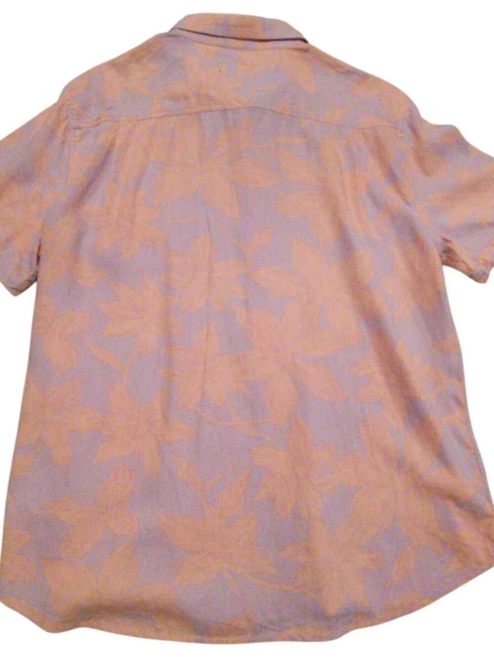 Rails Carson Men's L Floral Short Sleeve Collared Button-Up Shirt Pockets